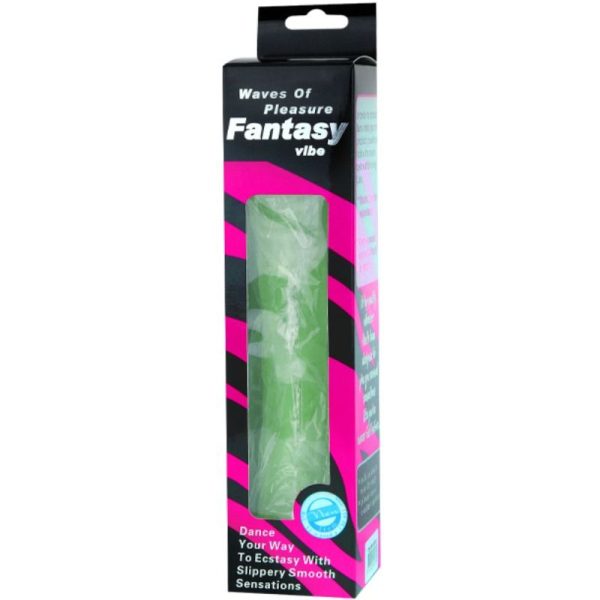 WAVES OF PLEASURE VIBRATOR 23 CM GREEN - Image 5