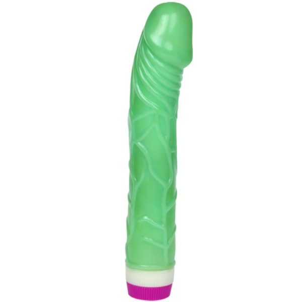 WAVES OF PLEASURE VIBRATOR 23 CM GREEN - Image 6