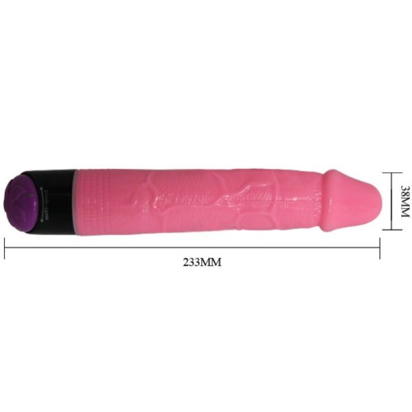 COLORFUL SEX VIBRADOR REALISTICO ROSA 23 CM - Image 8