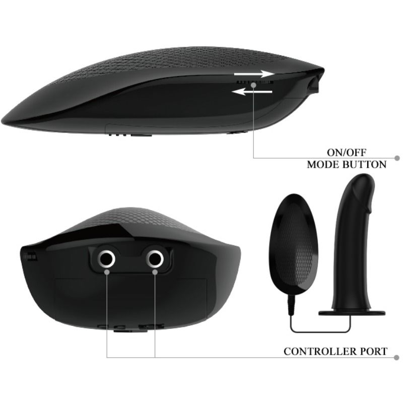 PRETTY LOVE MARVIN STRAP ON CON VIBRACION Y DILDO HUECO - Image 3