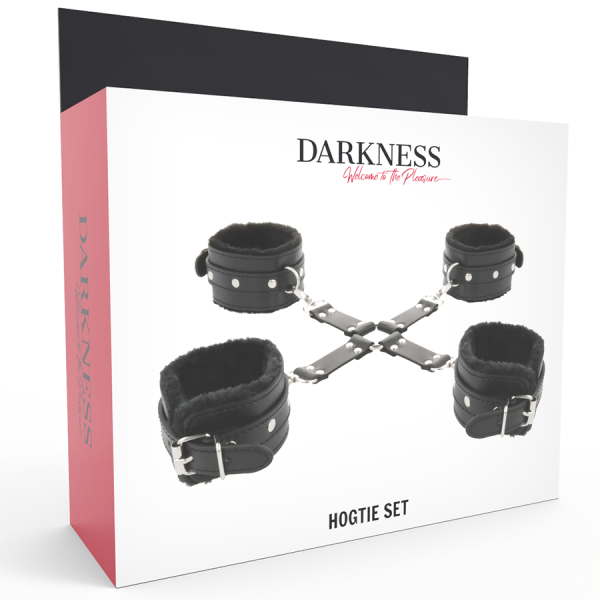 DARKNESS - ALGEMAS DE COURO PARA PÉS E MÃOS PRETAS - Image 9