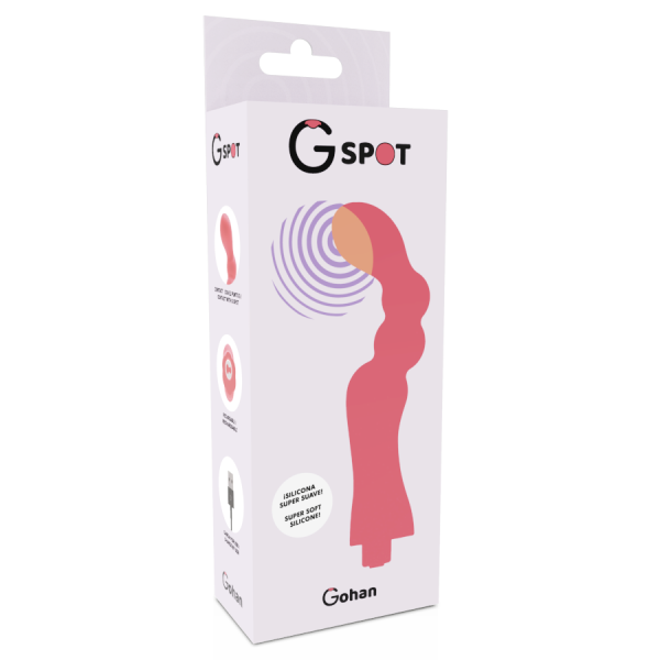 G-SPOT- GOHAN G-SPOT VIBRADOR LUZ VERMELHA - Image 3