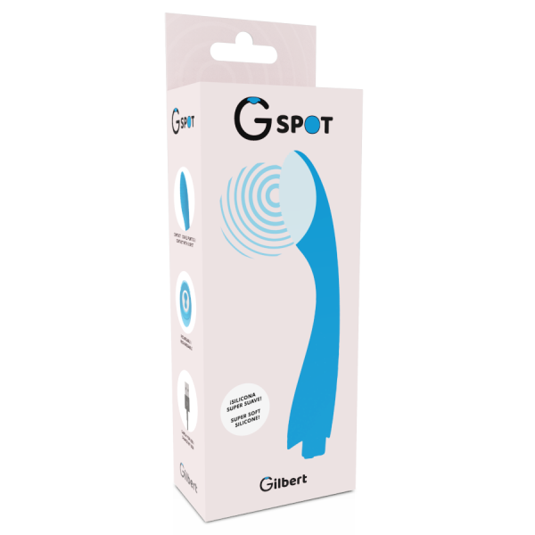 G-SPOT- VIBRADOR GYLBERT AZUL TURQUESA - Image 4