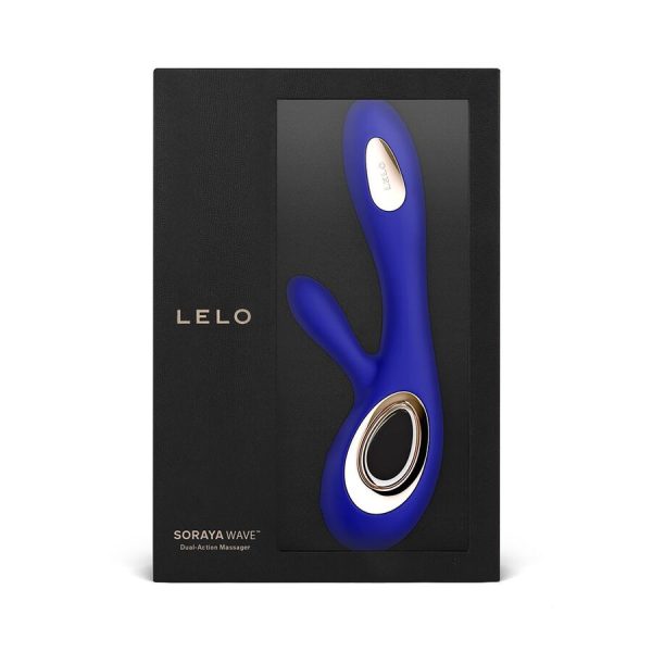 LELO SORAYA WAVE VIBRADOR DE COELHO PROFUNDO AZUL MEIA-NOITE - Image 4