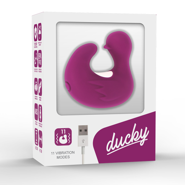 COVERME - DEDAL DE PATO ESTIMULANTE DE SILICONE RECARREGÁVEL DUCKYMANIA - Image 8