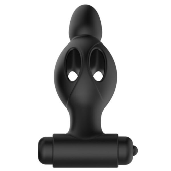 MR PLAY - PLUG ANAL DE SILICONE COM VIBRAO - Image 3