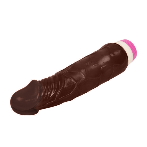 WAVES OF PLEASURE VIBRATOR 19.5 CM BROWN - Image 5