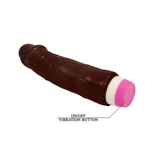 WAVES OF PLEASURE VIBRATOR 19.5 CM BROWN - Image 6