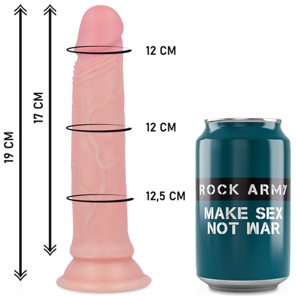 ROCKARMY - ARNÊS + DILDO SILICONE LÍQUIDO PREMIUM AVENGER 19CM - Image 3