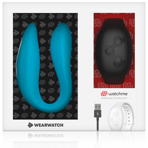 WEARWATCH - VIBRADOR DE TECNOLOGIA DUAL WATCHME INDIGO / JET - Image 8