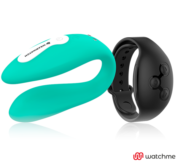 WEARWATCH - VIBRADOR DE TECNOLOGIA DUPLA WATCHME AQUAMARINE / JET - Image 3