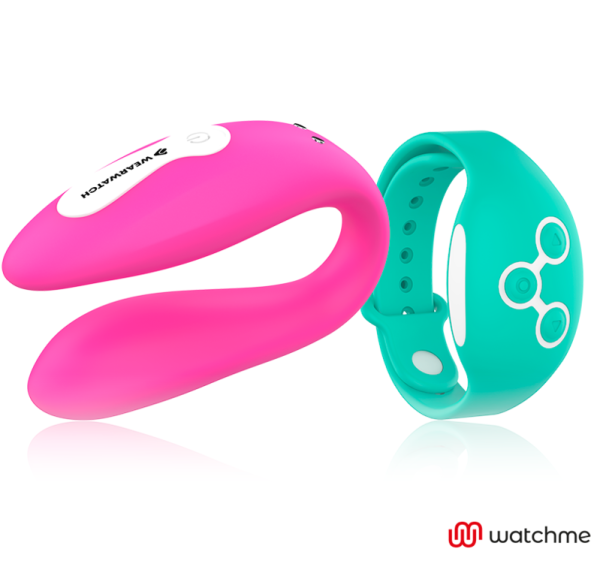 WEARWATCH - VIBRADOR WATCHME DE TECNOLOGIA DUPLA FÚCSIA / ÁGUA DO MAR - Image 3