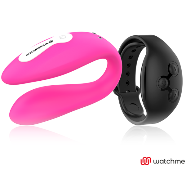 WEARWATCH - VIBRADOR WATCHME DUAL TECHNOLOGY FÚCSIA/AZABACHE - Image 3