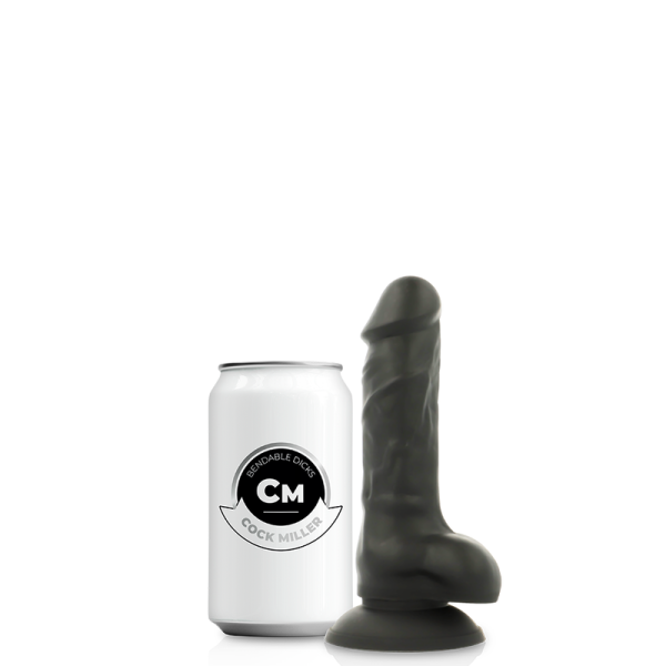 ARNÊS COCK MILLER + DENSIDADE DE SILICONE COCKSIL ARTICULÁVEL PRETO 13 CM - Image 8