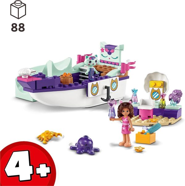 LEGO 10786 BARCO Y SPA DE GABBY DOLL HOUSE Y SIREGATA - Image 3