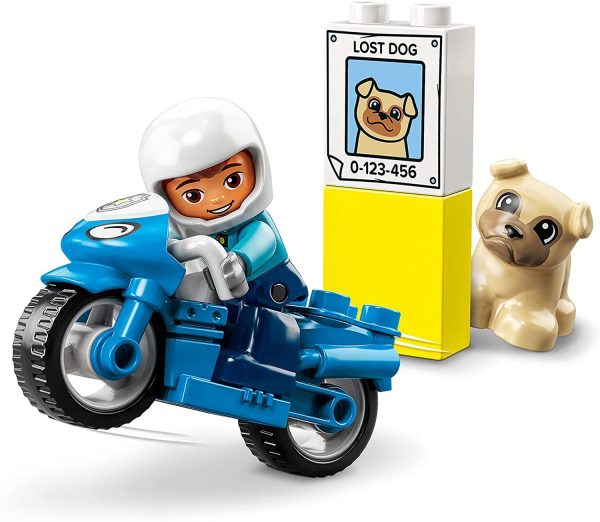 LEGO DUPLO MOTO DE POLICIA - Image 3