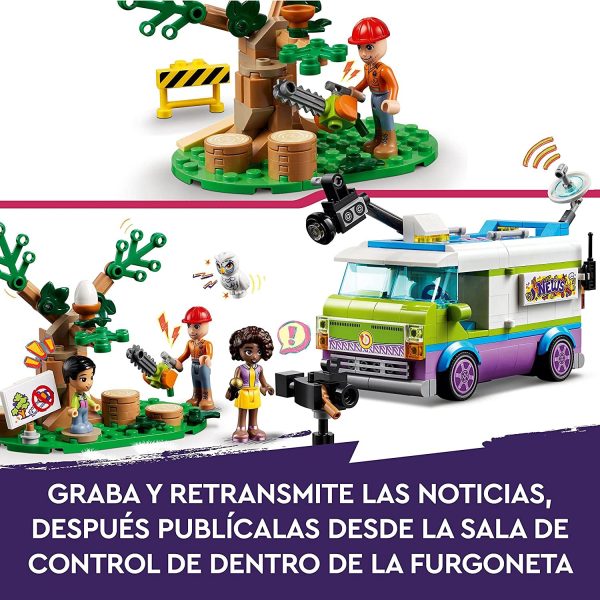 LEGO FRIENDS UNIDAD MOVIL DE NOTICIAS - Image 6