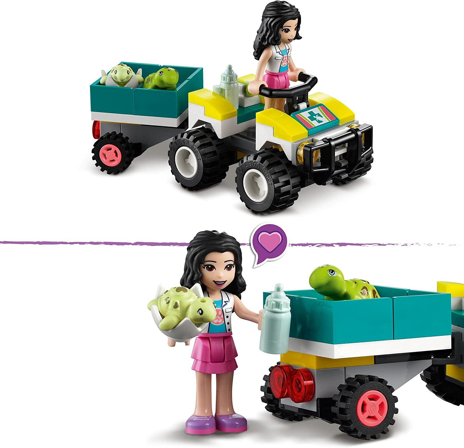LEGO FRIENDS VEHICULO DE SALVAMENTO DE TORTUGAS - Image 4