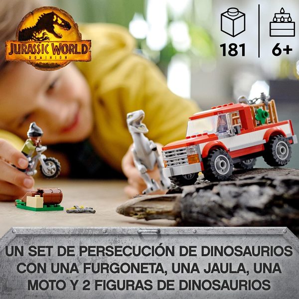 LEGO JURASSIC WORLD CAPTURA DE BLUE Y BETA - Image 4