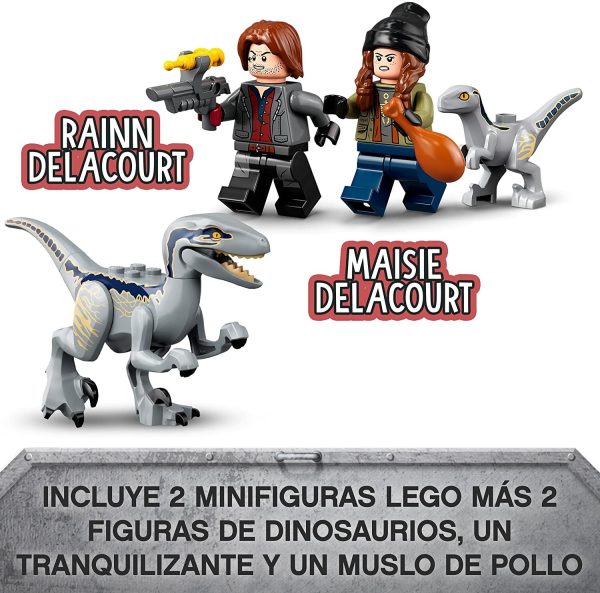 LEGO JURASSIC WORLD CAPTURA DE BLUE Y BETA - Image 7