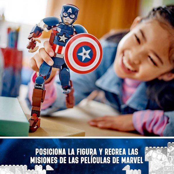 LEGO MARVEL FIGURA PARA CONSTRUIR: CAPITAN AMERICA - Image 6