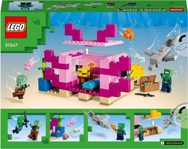 LEGO MINECRAFT 21247  LA CASA - AJOLOTE - Image 2