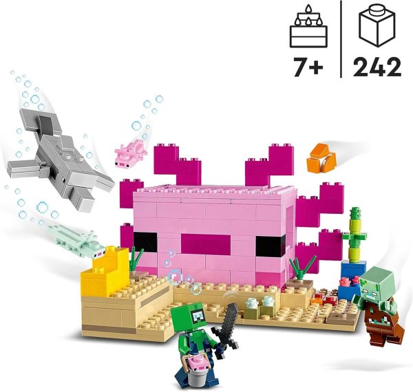 LEGO MINECRAFT 21247  LA CASA - AJOLOTE - Image 3