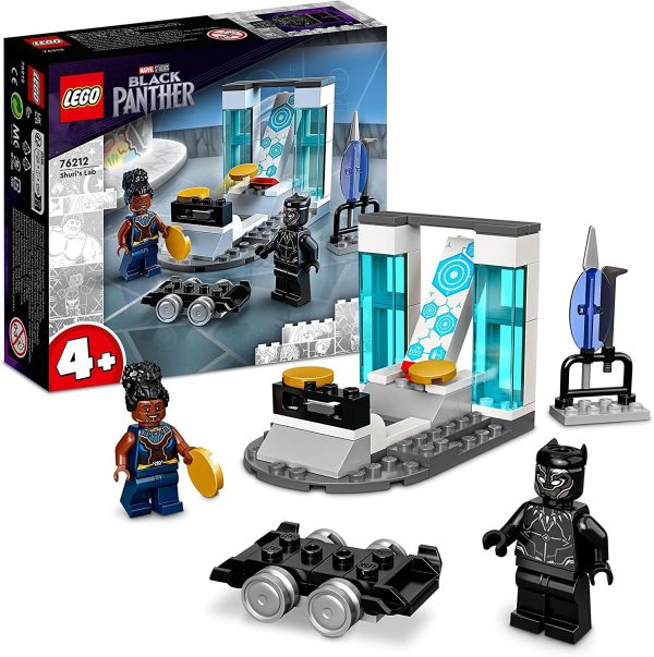 LEGO SUPER HEROES MARVEL LABORATORIO DE SHURI