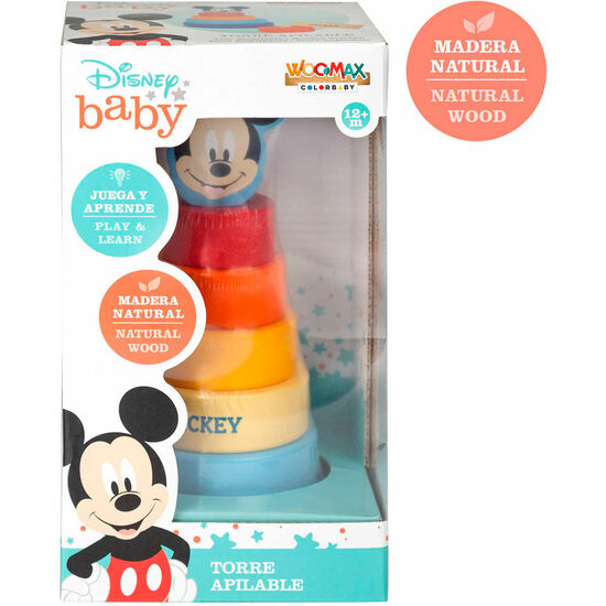 MICKEY JUEGO APILABLES MADERA ECO 20CM - Image 3