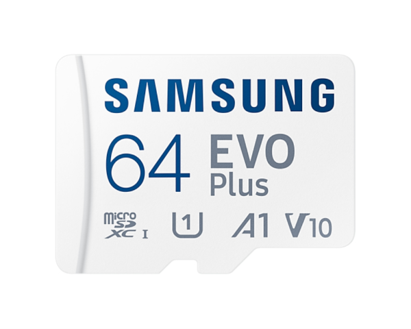 MICRO SD SAMSUNG 64GB EVO ADAPTADOR