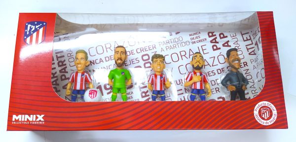 MINIX AT. MADRID SET DE 5 FIGURAS 7 CM