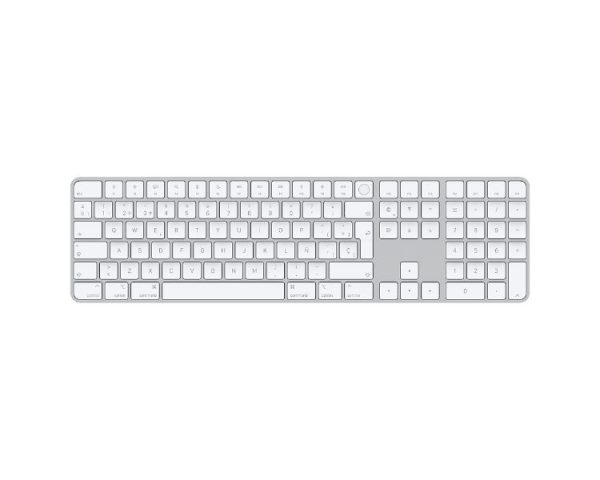 APPLE MAGIC KEYBOARD TOUCH ID CON TECLADO NUMERICO SILVER