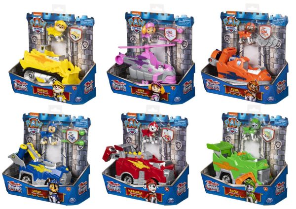 PAW PATROL RESCUE KNIGHT VEHICULOS CABALLEROS SURTIDOS - Image 2