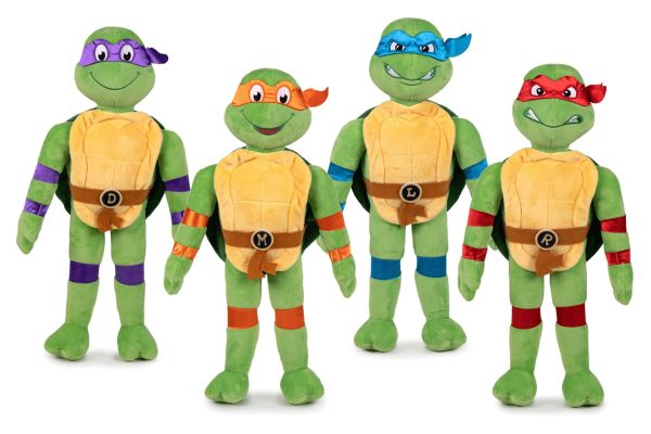 PELUCHE TORTUGA NINJA RETRO TNMT 22 CMS SURTIDAS