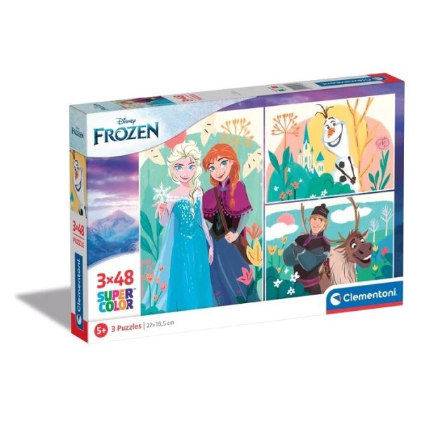 PUZZLE 3x48 PZAS FROZEN