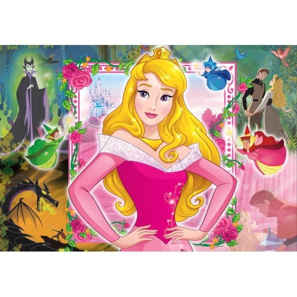 PUZZLE 3x48 PZAS SUPER COLOR PRINCESAS DISNEY - Image 2