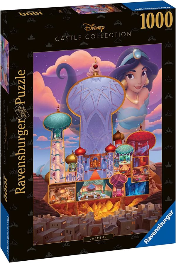 PUZZLE DISNEY CASTLES JASMINE 1000 PIEZAS