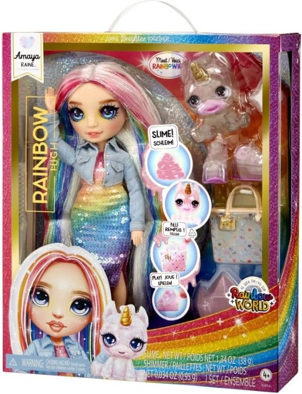 RAINBOW HIGH - MUÑECA RAINBOW WORLD - AMAYA - Image 2