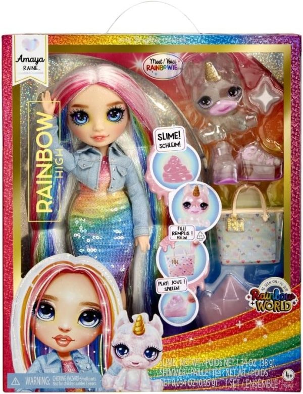 RAINBOW HIGH - MUÑECA RAINBOW WORLD - AMAYA - Image 5