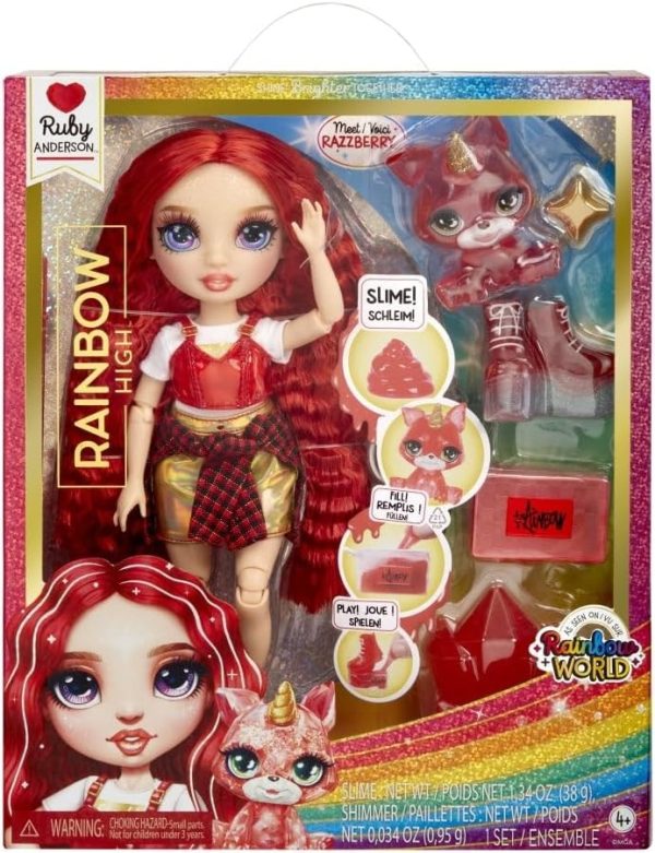 RAINBOW HIGH - MUÑECA RAINBOW WORLD - RUBY - Image 4