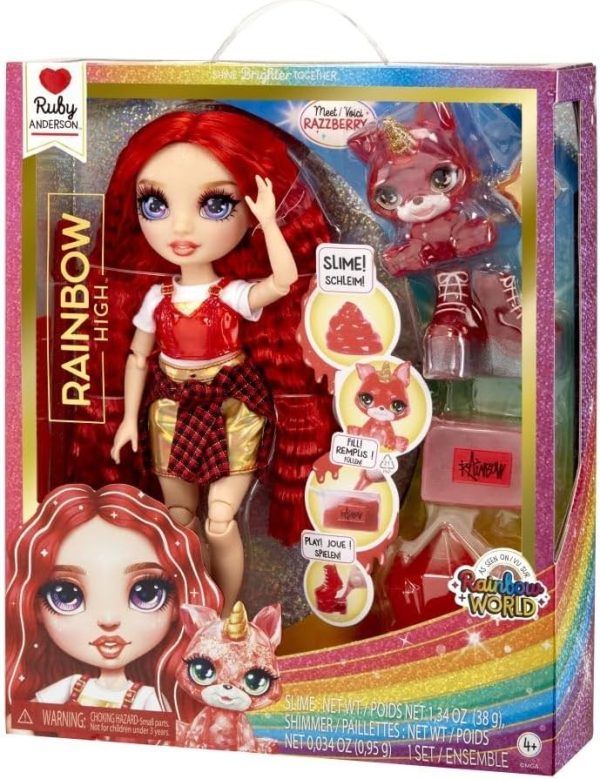 RAINBOW HIGH - MUÑECA RAINBOW WORLD - RUBY - Image 5