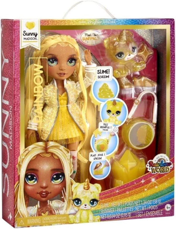 RAINBOW HIGH - MUÑECA RAINBOW WORLD - SUNNY