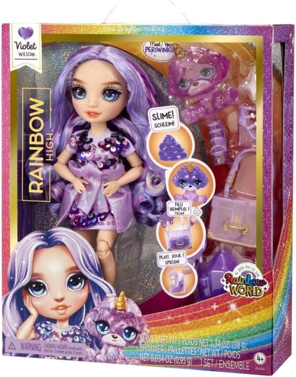 RAINBOW HIGH - MUÑECA RAINBOW WORLD - VIOLET - Image 2