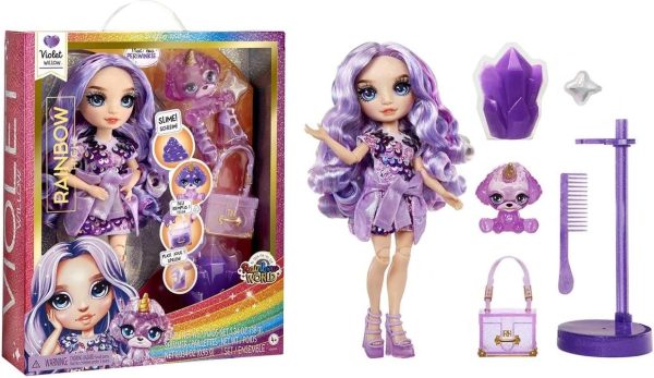 RAINBOW HIGH - MUÑECA RAINBOW WORLD - VIOLET - Image 3