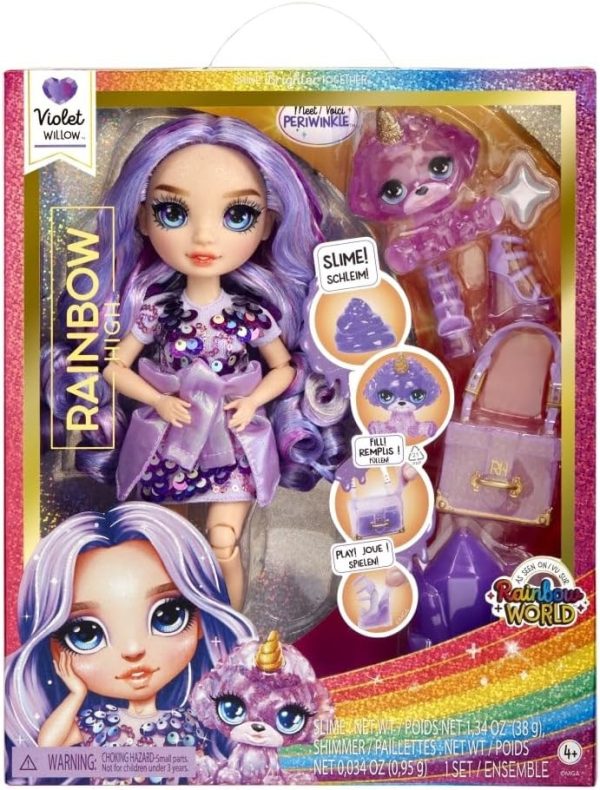 RAINBOW HIGH - MUÑECA RAINBOW WORLD - VIOLET - Image 5