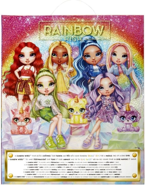 RAINBOW HIGH - MUÑECA RAINBOW WORLD - VIOLET - Image 6