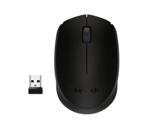 RATON OPTICO WIRELESS B170 NANO RECEPTOR NEGRO LOGITECH