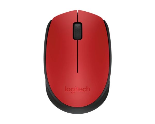 RATON OPTICO WIRELESS M171 ROJO LOGITECH