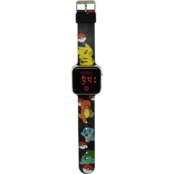 RELOJ LED POKEMON NEGRO CHARMANDER - Image 3