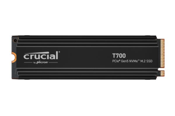 SSD CRUCIAL T700 1TB M.2 NVME with heatsink